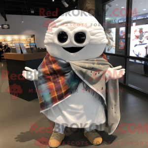 White Tacos mascot costume...