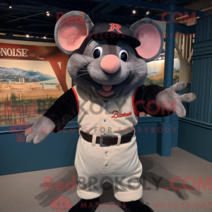 Sort Ratatouille maskot...