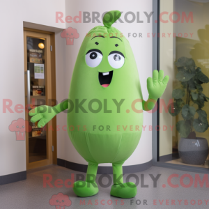 Oliven reddik maskot drakt...
