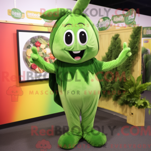 Olive Spinach mascot...