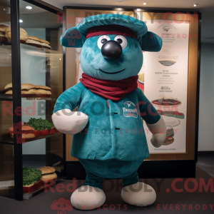 Disfraz de mascota Teal...