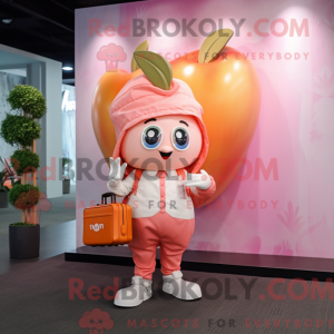 Postava maskota Peach Cupid...