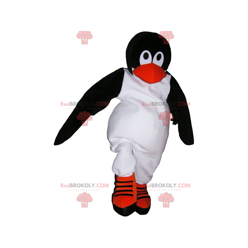 Mascotte de petit pingouin - Redbrokoly.com
