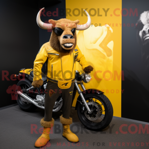 Costume mascotte de zébu...