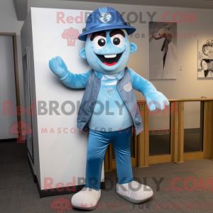 Blue Ice maskot kostyme...