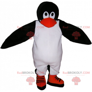 Liten pingvin maskot - Redbrokoly.com