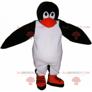 Liten pingvin maskot - Redbrokoly.com