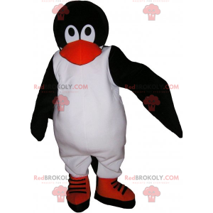 Liten pingvin maskot - Redbrokoly.com