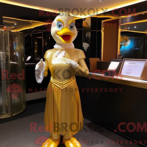 Maskotka Gold Pigeon...
