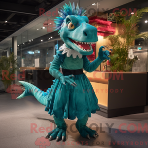 Blågrøn Tyrannosaurus...