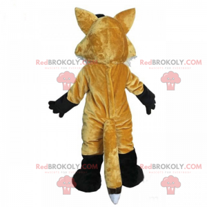 Mascot pequeño zorro marrón claro - Redbrokoly.com