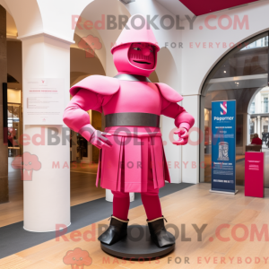 Pink Swiss Guard mascot...
