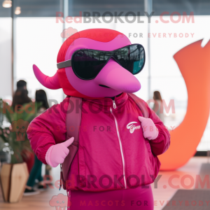 Máscara magenta pukkelhval...