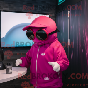 Máscara magenta pukkelhval...