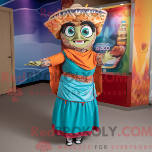 Tacos maskotdraktfigur...