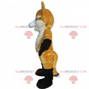 Mascotte de petit renard marron clair - Redbrokoly.com