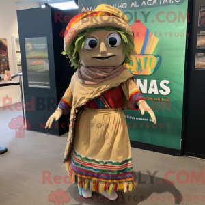 Tacos maskotdraktfigur...