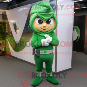 Máscara de Arqueiro Verde...