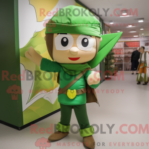 Personaggio mascotte Green...