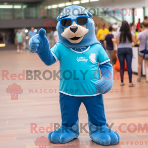 Personnage mascotte de Cyan...