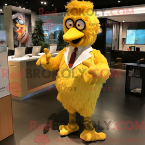 Gul Fried Chicken maskot...