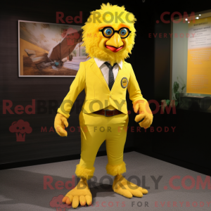 Yellow Fried Chicken mascot...
