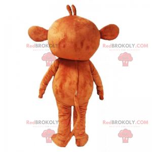 Mascotte de petit singe marron - Redbrokoly.com