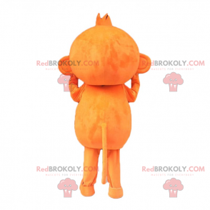 Liten orange apmaskot - Redbrokoly.com