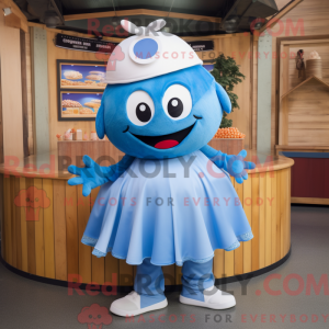 Blue Meatballs maskot...