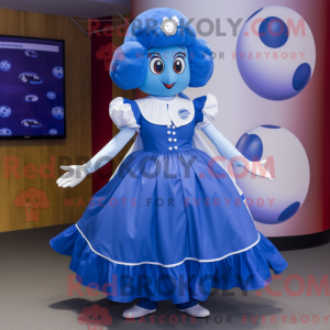 Maskotdraktfigur Blue...