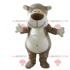 Mascotte kleine gevlekte panter - Redbrokoly.com