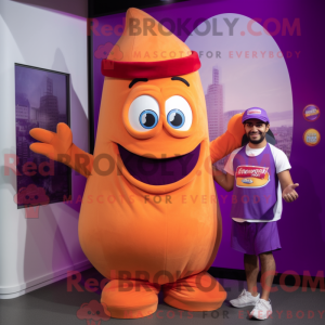 Disfraz de mascota Purple...
