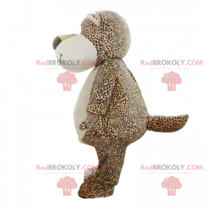 Mascotte de petite panthère tachetée - Redbrokoly.com