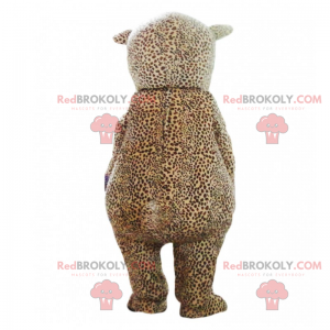 Mascotte de petite panthère tachetée - Redbrokoly.com