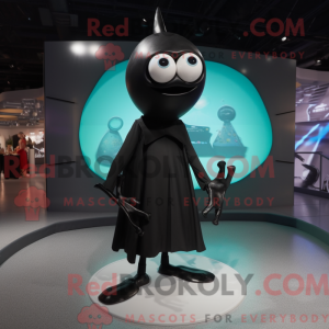 Costume mascotte de Black...