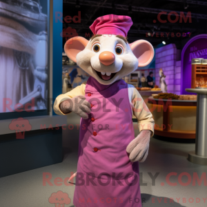 Pink Ratatouille maskot...
