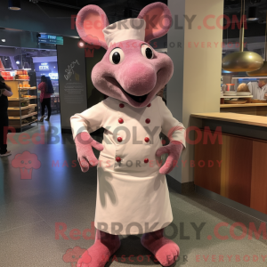 Pink Ratatouille maskot...
