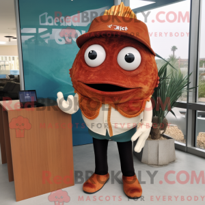 Postava maskota Rust Fish...