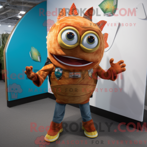 Postava maskota Rust Fish...