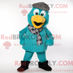 Disfraz de mascota Teal...