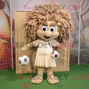 Beige Soccer Goal...