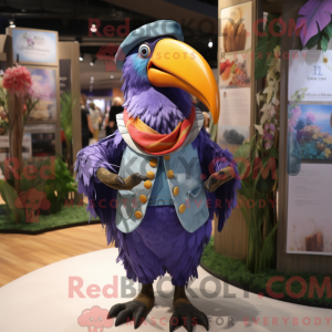 Lavender Toucan mascot...