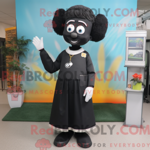 Maskotkostymefigur Black...