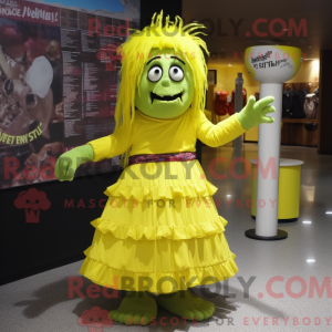Mascotte de monstre de...