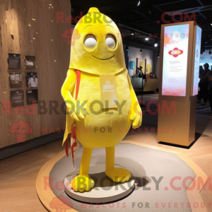 Lemon Yellow Pendant mascot...
