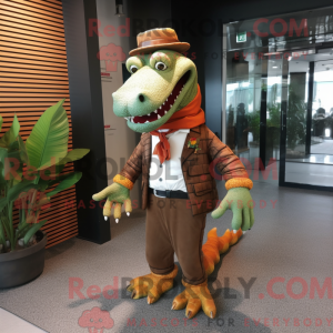 Rust Crocodile mascot...