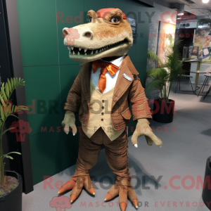 Rust Krokodille maskot...