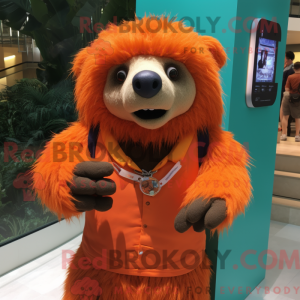 Orange Sloth Bear...