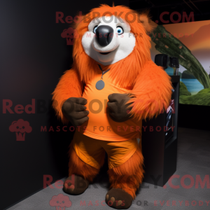 Disfraz de mascota del oso...