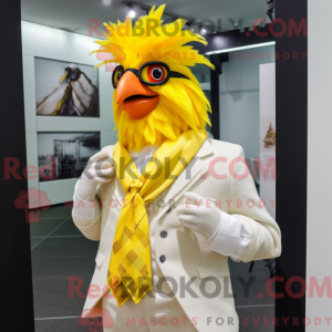 Costume mascotte de coqs...